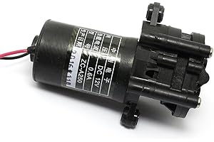 Q-BAIHE Lillyelectronics 12V Mini Pompa a Ingranaggi Self-Succhiare (0-100 Gradi) Food-Grade per caffè/Bevanda Calda ZC-A250