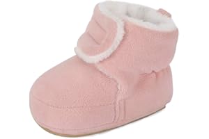 MASOCIO Unisex Stivali da Neve Neonato Invernali Stivaletti Scarpe Primi Passi con Suola Gomma Antiscivolo