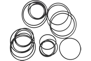 YISAWROY 20 cinghie in gomma per lettori di cassette e videoregistratori per giradischi comuni cinture di riparazione 30-65 mm cintura mista per lettore portatile