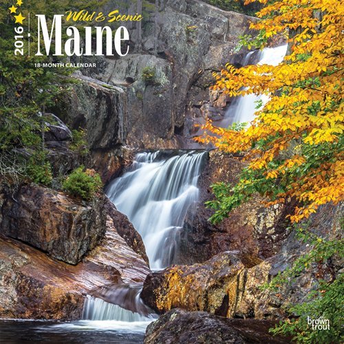 Maine, Wild & Scenic 2016 Square 12x12 (Multilingual Edition) by Browntrout Publishers (2015-07-15)