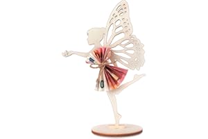 HOLDLEAF Wunscherfüller Geldgeschenk Holz,Originelle Geburtstag Holz,Sparbüchsen für Familie Freund Kollege,Geldgeschenk für Weihnachten Einschulung