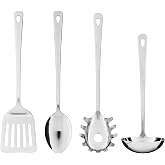 Ikea Grunka 4 par&ccedil;a mutfak gereci seti, paslanmaz &ccedil;elik