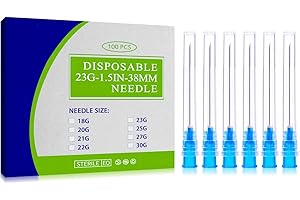 ZVF Dispensing Accessories 23G-38mm/1.5 inch individual package (100 pcs)