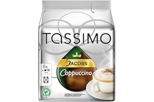 Tassimo Jacobs Krönung Cappuccino, 1 opakowanie (1 x 8 porcji)