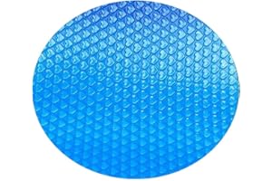 PUZAME Swimming Pool Solar Cover, 6ft Round Blanket Hot Tub Cover Heat Insulation Thermal Film Above Ground In-ground Covers for Inflatable Family Paddling Pools (PUZAME-JH3693YCPOOL1) 183CM