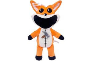 Super JAKES Jouet en Peluche Smiling Critters, CatNap Plush Smiling Critters Pillow Series Figure Pressure Relief Doll Cadeaux pour Les Fans, Anniversaire(Fox)