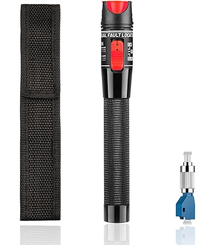 Localizzatore Guasti Fibra Ottica 60MW - Penna Sorgente Luce Rossa Per Test Fino A 60km, Con Connettori Universali - Foto 7