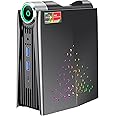 ACEMAGICIAN Vertical RGB Mini PC, 32 GB DDR4 512 GB NVME SSD, AMD Ryzen 5 5600U,Radeon RX Vega 7,3 modalità/Wifi 6/Bluetooth 