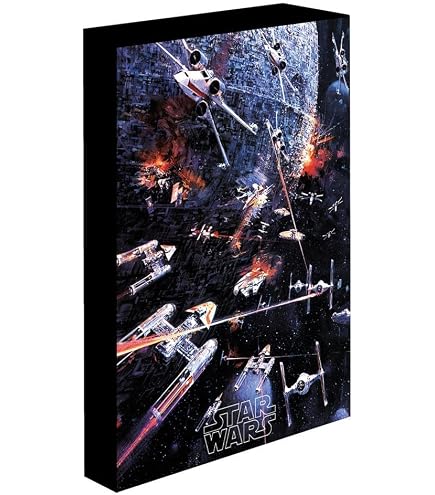 Tableau Star Wars Dark Vador Sur Bois - Format XXL 131x62cm - Décoration Geek - Réf 26641