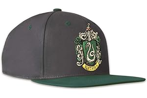 LOGOSHIRT®️ - Harry Potter - Slytherin - Logo - Snapback 2-Tone - Cap - Embroidered Logo - Licenced Original Design Multicoloured