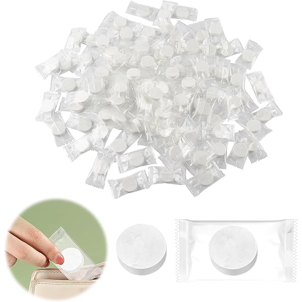 500 Asciugamani Compressi In Cotone - Salviette USA E Getta Per Viaggi E Sport - Foto 5