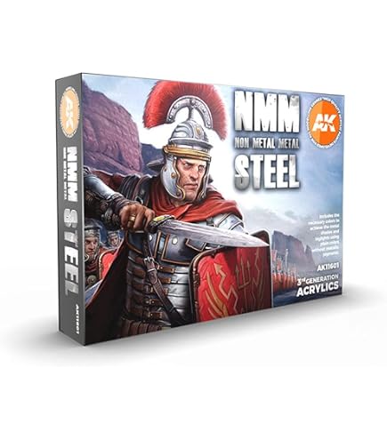 Kit de peintures Wargame metal gold - AK Kit de peintures Wargame metal gold - AK