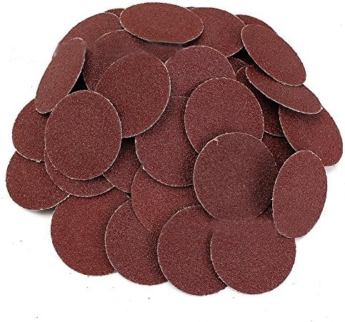 SODIAL(R) 50Pcs 120 Grit 2 inch Roloc Roll Lock Sanding Grinding Discs for Polishing Abrasive