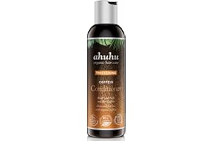 ‎AHUHU ahuhu THICKENING Coffein Conditioner (200ml) – Haarspülung mit Bio-Koffein & Reisstärke, Stärkt die Haarstruktur & verleiht Fülle, Für feines & kraftloses Haar, Pflegt ohne zu beschweren, Vegan