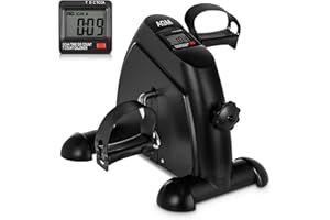 AGM Mini Fitnessbike für zuhause, Arm und Beintrainer Heimtrainer, Sportgerät Mini Bike, Hometrainer Mini Fahrrad Bewegungstrainer Fitnessgerät für Zuhause Büro