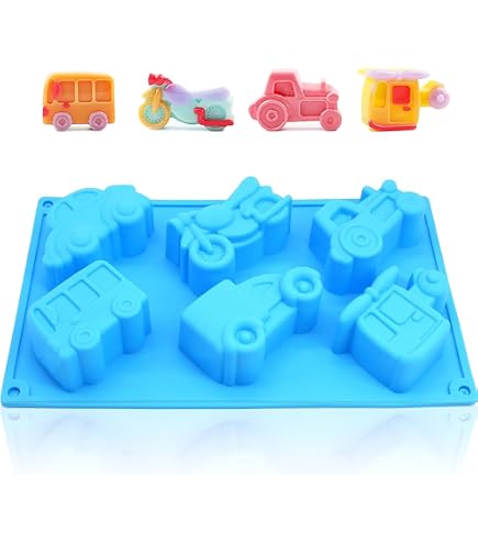 MINFEIDMS Stampo In Silicone A Forma Di Gufi Per Torte E Cioccolato: 10,3x7 Cm, Alimentare, Resistente Al Calore (-40°C A 230°C) - 4
