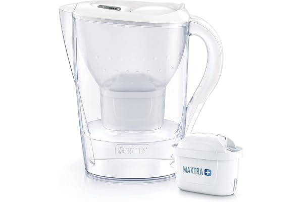 BRITA Carafe filtrante Marella blanche - 1 filtre MAXTRA+ inclus