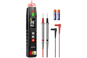 KAIWEETS Tester Multifunzionale di Tensione Senza Contatto Rilevatore Elettrico Intelligente con Toni di Avvertimento e Barra Indicatrice lampeggiante, Tester di Fili, Tester di Circuiti