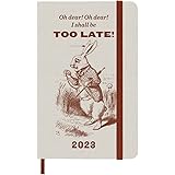 Moleskine Agenda Settimanale 2023, Agenda 12-Mesi, Edizione Limitata Alice nel Paese delle Meraviglie, Agenda con Copertina R