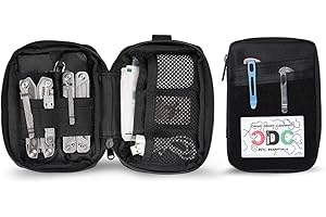 VIPERADE VE32 Pochette EDC Tactique avec Scratch - Organiseur de Poche Multi-Outils pour Camping, Brousse, Stockage Numérique, Voyage et Randonnée