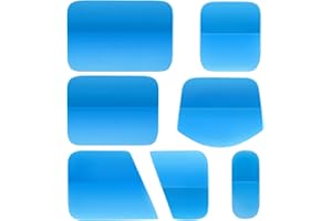 Zanch Tergipavimento in PPF, Tergivetr in Gomma, TPU Spatola Professionale, Spatola in Gomma AntiGraffio per Adatto per Pellicole in Vinile, Strumento per Oscurare i Vetri per Auto