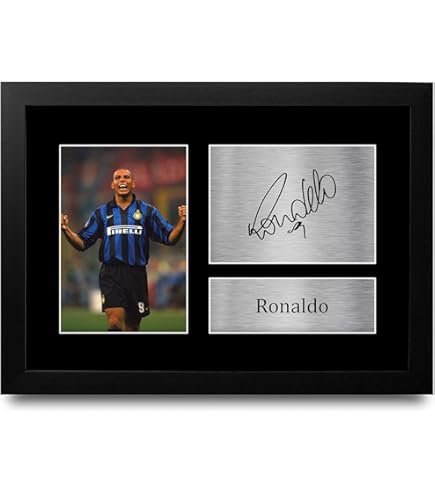Cristiano Ronaldo HWC Trading Son Heung-Min A4 Incorniciato Firmato Regalo Visualizzazione Delle Foto Print Immagine Autografo Stampato Per Tottenham Hotspur Spurs Tifosi Di Calcio Max Verstappen