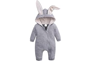 Verve Jelly Barboteuse pour bébé garçon et fille, imprimé dinosaure, combinaison à manches longues, à capuche, combishort pour nourrissons, vêtements d'automne et d'hiver