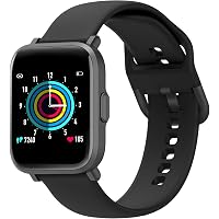 HolyHigh Smart Watch Full Touch Customize Watch Face with Heart Rate/ BP/Blood Oxygen/ Sleep Monitor, Water Resistant…