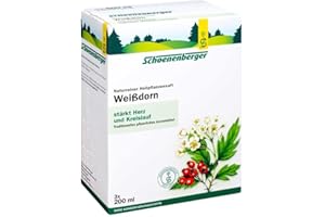 ‎SCHOENENBERGER Schoenenberger Weissdorn Saft Heilfplanzensäfte 3X200 ml