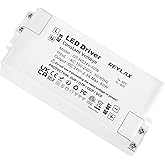 REYLAX Transformador 220V a 24V Driver LED 60W, Transformador LED 24V 2.5A | Fuente de Alimentacion de Voltaje Constante, Con