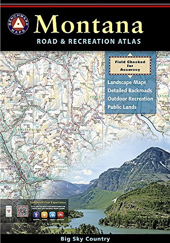 Montana Benchmark Road & Recreation Atlas 2015