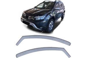 ‎TENZO-R Windabweiser Regenabweiser Windschutz Schwarz Smoke für Dacia Duster 2 SR ab 17