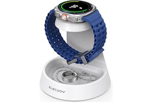 Laddningsstation för Samsung Galaxy Watch, trådlöst med smyckesfack