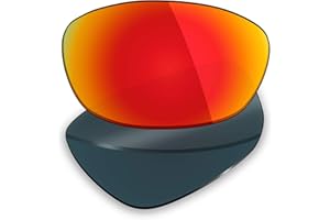 Mryok Replacement Lenses for Wiley X XL-1 Advanced - Options, Polarized - Fire Red