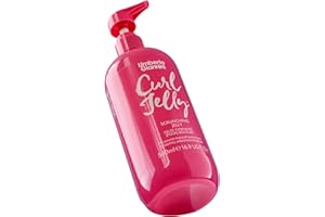 Umberto Giannini Curl Jelly Scrunching Jelly, Vegan & Cruelty Free Frizz Solution Gel for Curly or Wavy Hair, XL 500 ml