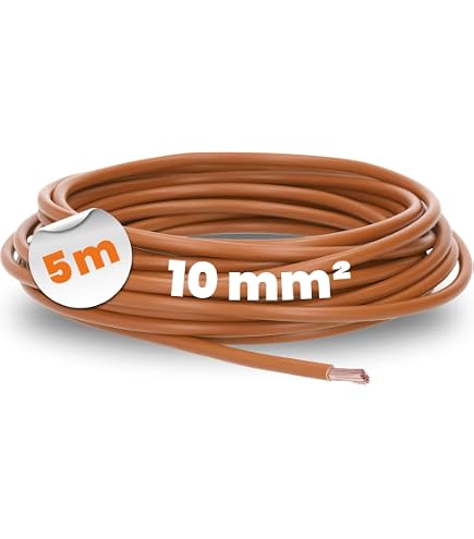 Câble Electrique LAPP H07V-K 10mm² Bleu - 10m - PVC 450/750V