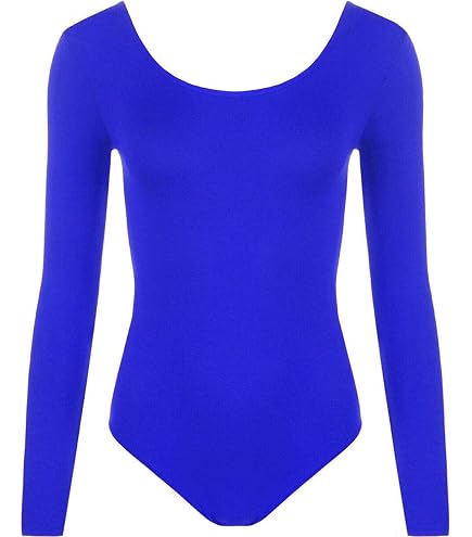 Fiestas GUiRCA Body Maniche Lunghe Fucsia Per Donna - Costume Carnevale E Halloween, Taglio Lungo