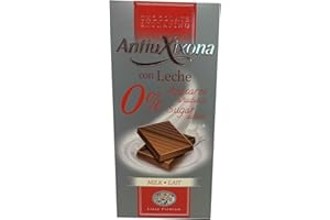Antiu Xixona Premium, Leche Sin Azúcares Añadidos, Chocolate, 125 Gramos