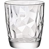 Bormioli Rocco - Set of 6 Diamond water glass glasses 30.5 cl
