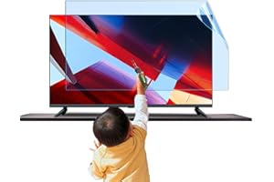 XQHD 65 Zoll Tv Entspiegelungsfolie LCD-Displayschutz Anti-Blaulicht, Anti-Strahlung Blendschutz Helfen Sie Besser Zu Schlafen,Matte-65in(1429X804) mm