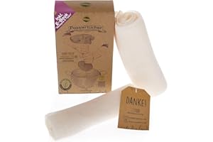 Milky Käsetuch 3er Set 105x105 Cm - Wiederverwendbar Für Käseherstellung