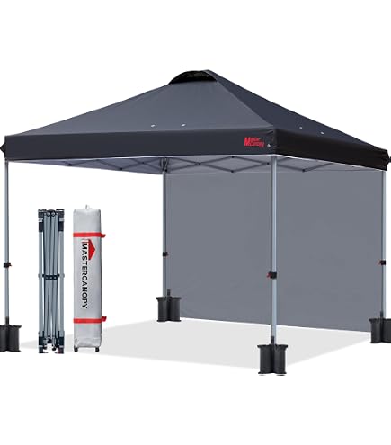 AIGOCANO Baldachin-Zelt 3x3 M – Pop-Up Pavillon Mit Netz, Wasserdicht & UV-Schutz