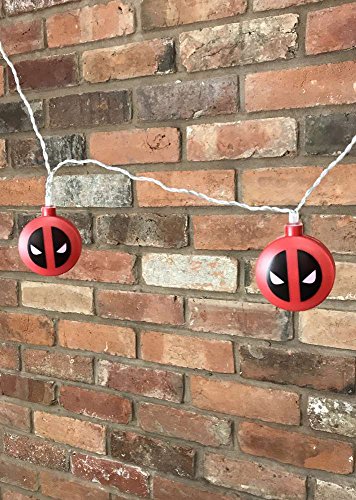 Preisvergleich Produktbild Unbekannt Marvel 3D String Lights Deadpool Groovy Decorazioni