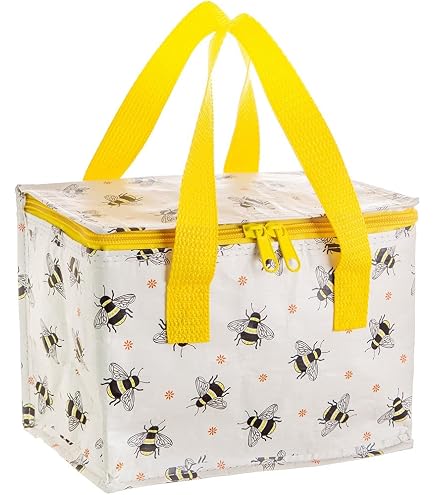 Sass & Belle Garden Friends - Borsa Portapranzo Per Bambini Con Personaggi Del Giardino