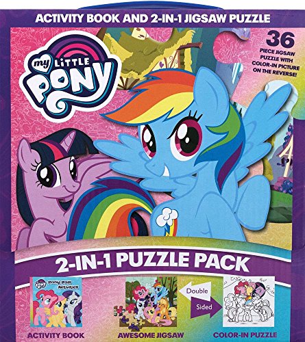 Preisvergleich Produktbild MY LITTLE PONY 2-IN-1 PUZZLE P
