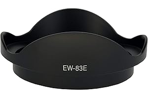 Braleto EW-83E Paraluce per obiettivo Canon EF-S 10-22mm f/3.5-4.5 USM & EF 16-35mm f/2.8 L USM & EF 17-40mm f/4.0 L USM per obiettivi fotografici protegge l'obiettivo e previene i riflessi