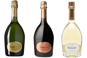 VINADDICT Lot Découverte 3 Champagnes Ruinart 75cL