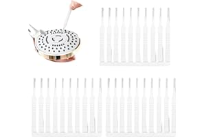 AIDQXBAOER 50 Stück Mini Duschkopf Reinigungsbürste,Reinigungsbürste Shower Head Cleaning Brush, Multifunktionale Spaltreinigung Bürste, Duschdüsen Reinigungsbürste