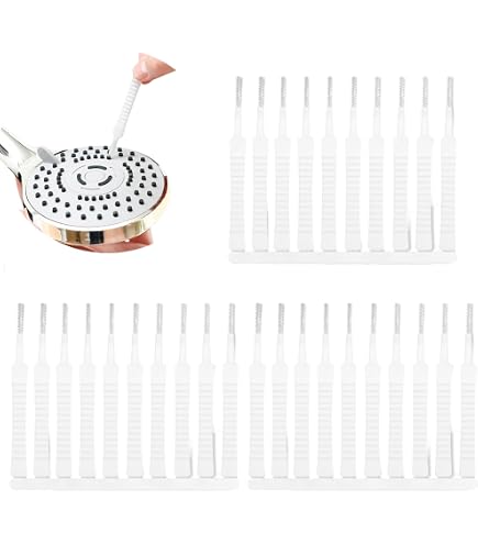 100 Spazzole Per Pulire Soffioni Doccia E Fessure – Set Mini In PP Con Setole In Nylon, Adatto Per Fori Telefono, Tastiere E Rubinetteria