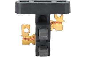 Tissting 10 Uds Soporte para Escobillas de Carbón, Generador de Energía Reemplazo 5-8Kw Soporte de Cepillo de Carbón Accesorios de Regulador de Voltaje de Cobre